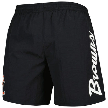 Cleveland Browns Team Essentials Nylon Shorts - Black for sale