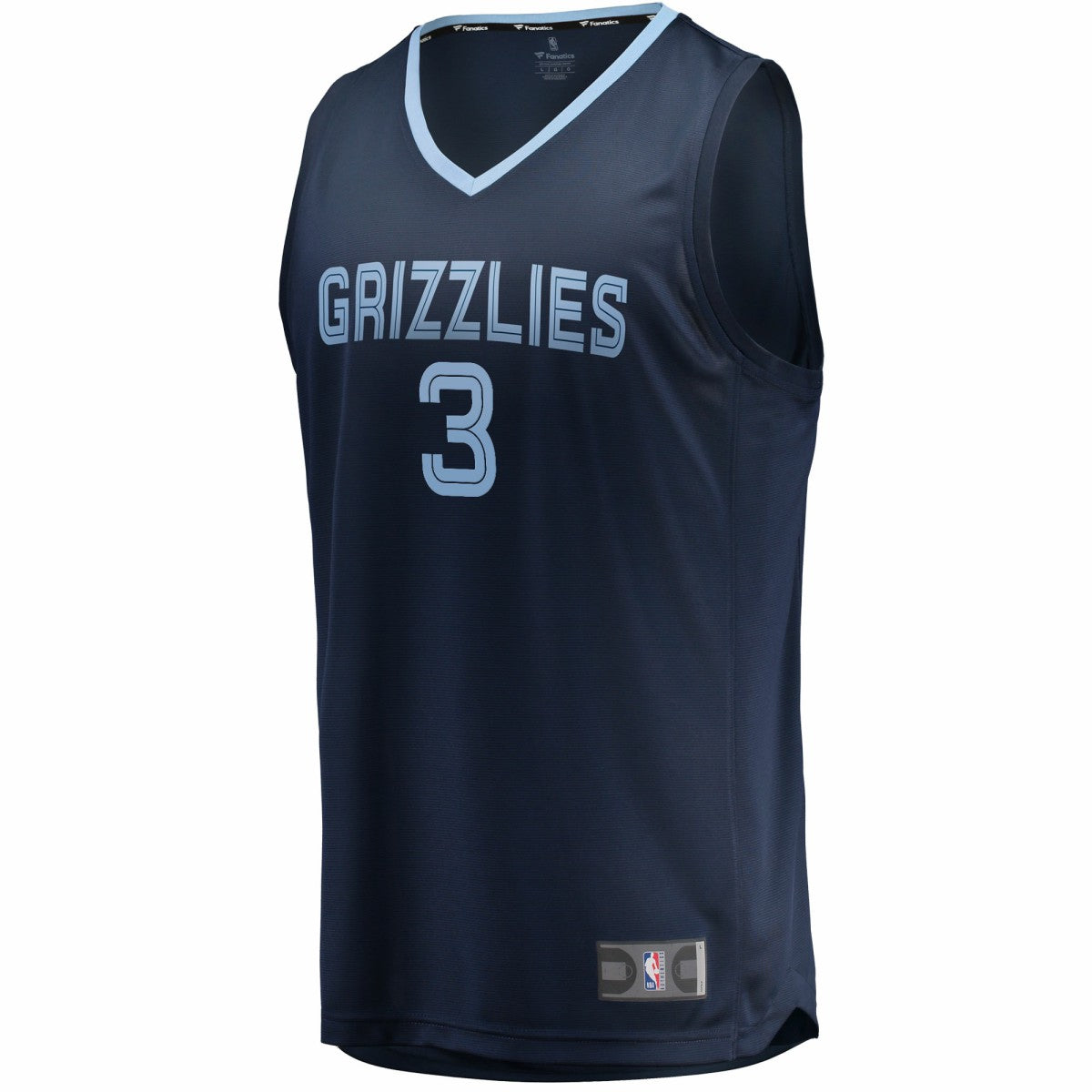Jake LaRavia Memphis Grizzlies Fast Break Replica Player Jersey - Icon Edition - Navy | Fanatics for sale