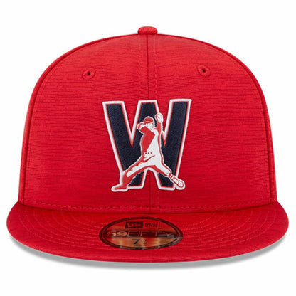 Washington Nationals 2023 Clubhouse 59FIFTY Fitted Hat - Red | New Era