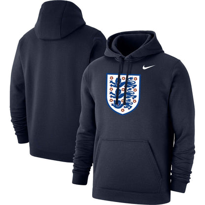 England National Team Club Primary Pullover Hoodie - Navy | Nike for sale