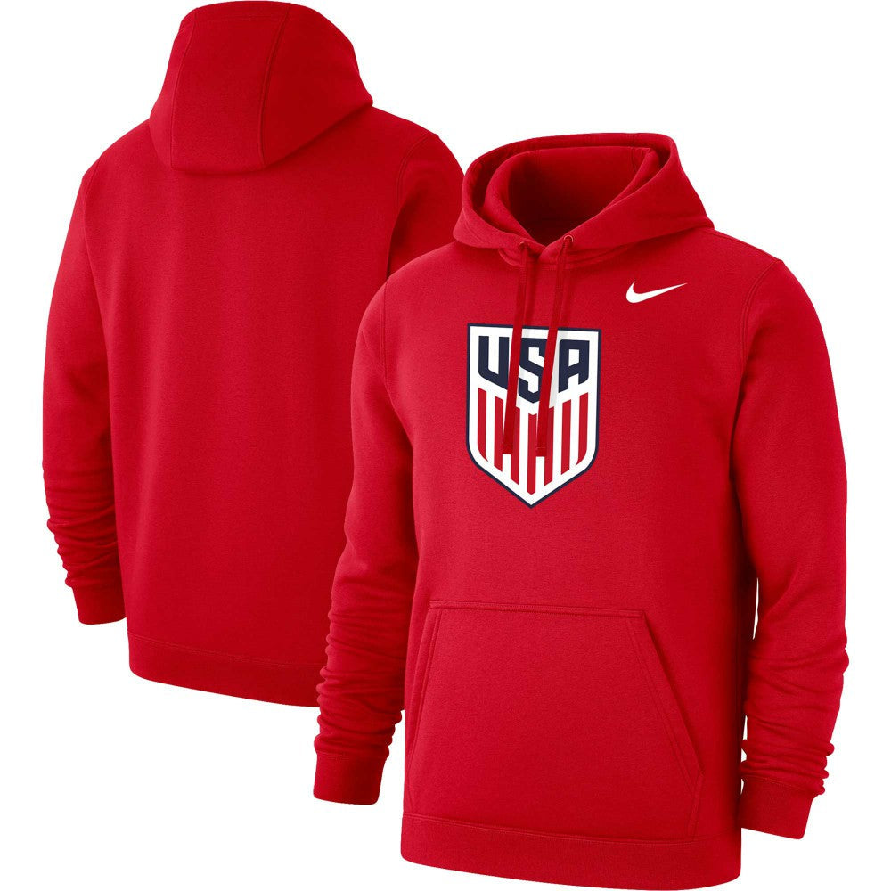 USMNT Club Primary Pullover Hoodie - Red | Nike on sale