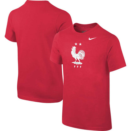 France National Team Youth Core Team T-Shirt - Red | Nike discount