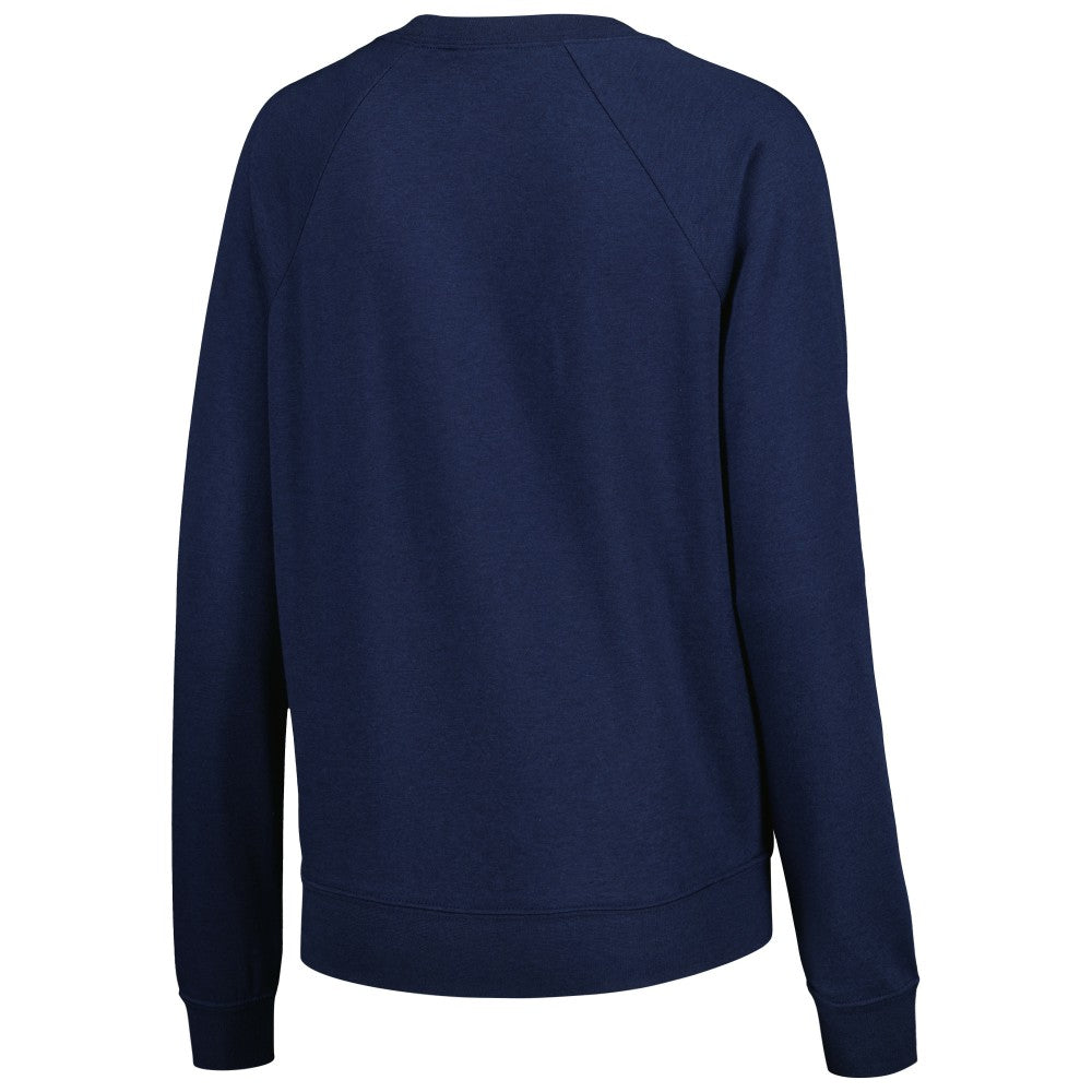 Club America Women's Lockup Varsity Tri-Blend Raglan Pullover Sweatshirt - Navy | Nike on sale