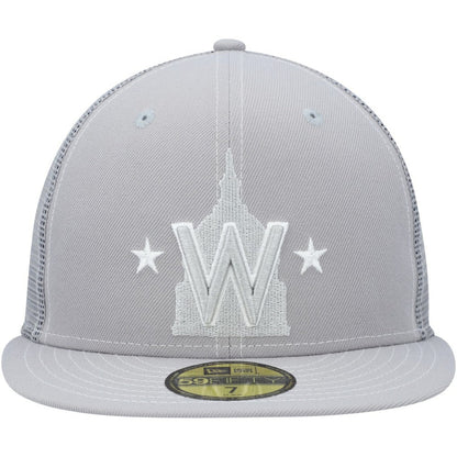 Washington Nationals 2023 On-Field Batting Practice 59FIFTY Fitted Hat - Gray | New Era