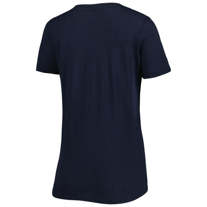 Tennessee Titans New Era Women's Ink Dye Sideline V-Neck T-Shirt - Navy outlet