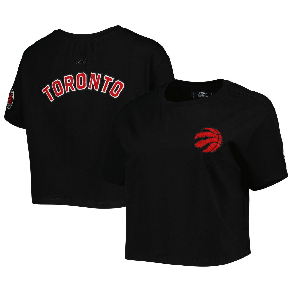 Toronto Raptors Pro Standard Women's Classics Boxy T-Shirt - Black online