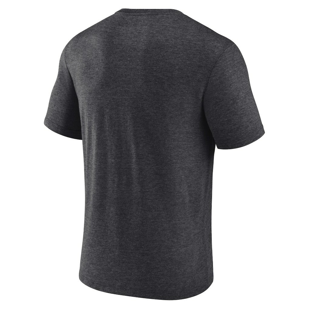 Las Vegas Raiders Hometown Old-Fashioned Super Bowl XVIII Champions Tri-Blend T-Shirt - Charcoal discount