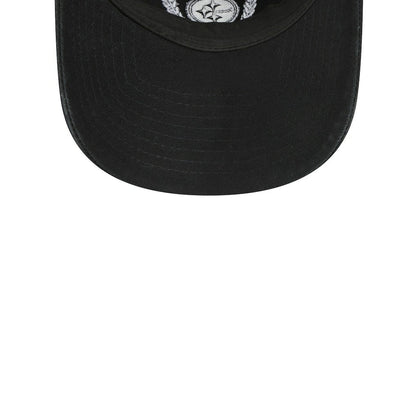 Pittsburgh Steelers New Era Women's Leaves 9TWENTY Adjustable Hat - Black online