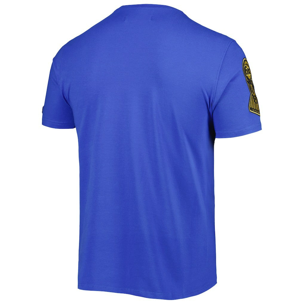 Golden State Warriors Pro Standard Hometown Chenille T-Shirt sale - Royal sale