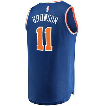 Jalen Brunson New York Knicks Fast Break Replica Jersey - Icon Edition - Blue | Fanatics sale