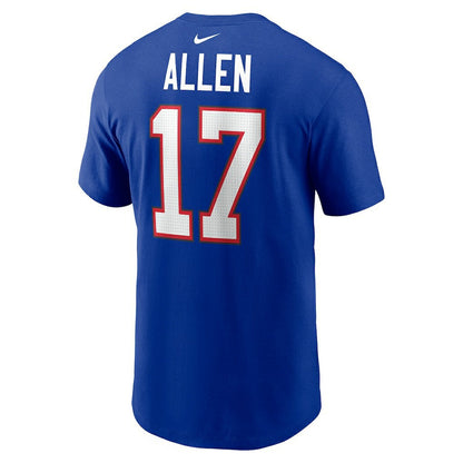 Josh Allen Buffalo Bills Player Name & Number T-Shirt - Royal | Nike discount