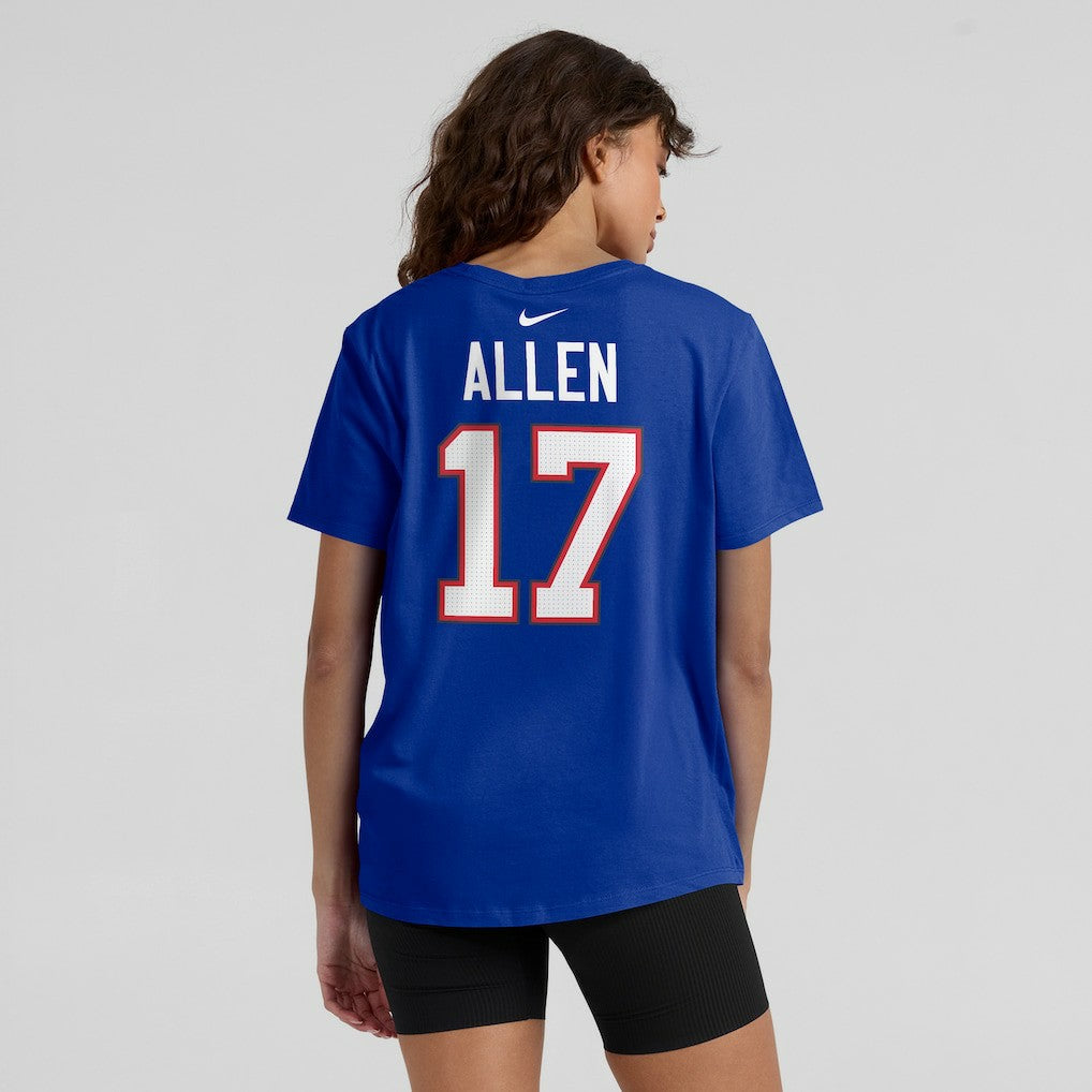 Josh Allen Buffalo Bills Women's Player Name & Number T-Shirt - Royal | Nike online