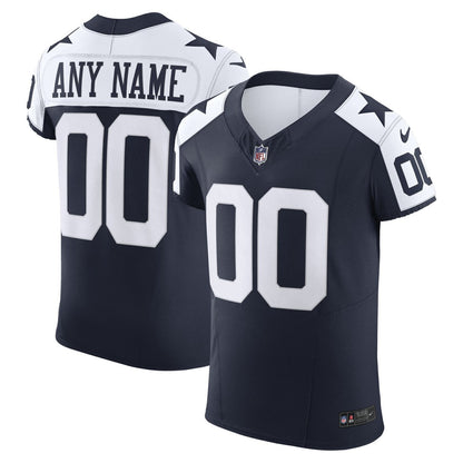 Dallas Cowboys Vapor F.U.S.E. Elite Custom Jersey - Navy | Nike cheap