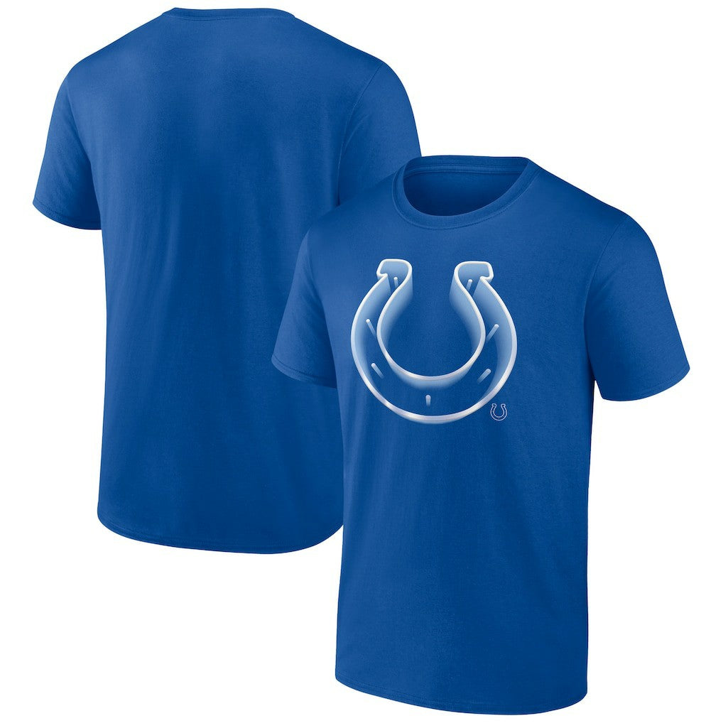 Indianapolis Colts Chrome Dimension T-Shirt - Royal on sale