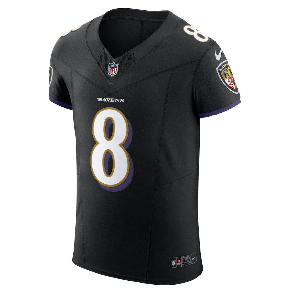 Lamar Jackson Baltimore Ravens Alternate Vapor F.U.S.E. Elite Jersey - Black | Nike discount