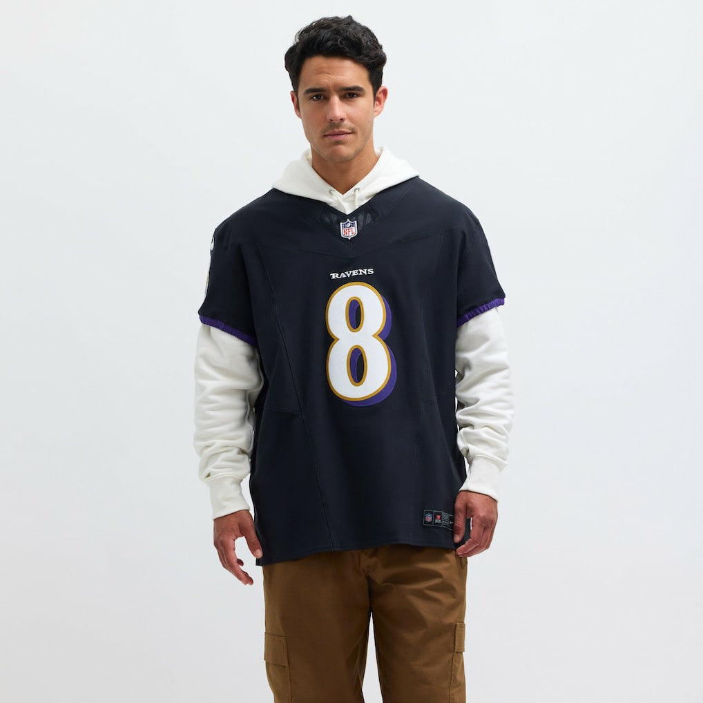 Lamar Jackson Baltimore Ravens Alternate Vapor F.U.S.E. Elite Jersey - Black | Nike discount