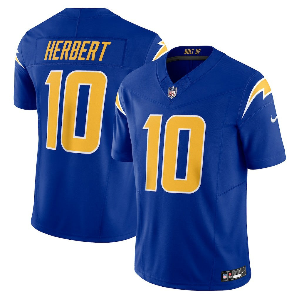 Justin Herbert Los Angeles Chargers Vapor F.U.S.E. Limited Jersey - Royal | Nike cheap