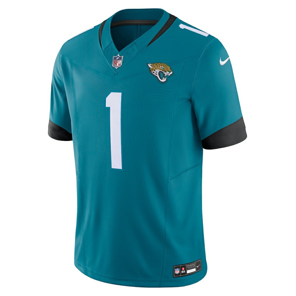 Travis Etienne Jacksonville Jaguars Vapor F.U.S.E. Limited Jersey - Teal | Nike discount