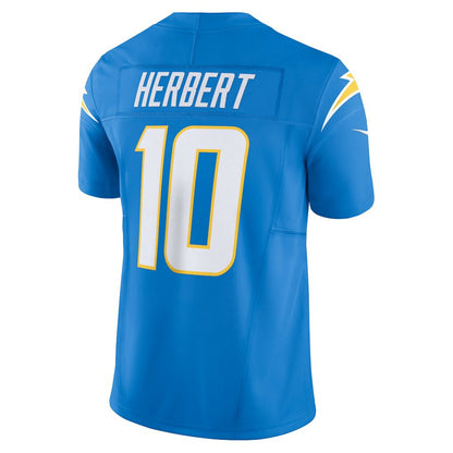 Justin Herbert Los Angeles Chargers Vapor F.U.S.E. Limited Jersey - Powder Blue | Nike for sale