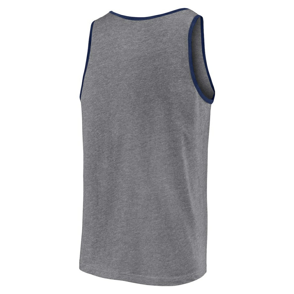 Detroit Tigers Primary Tank Top - Heather Gray