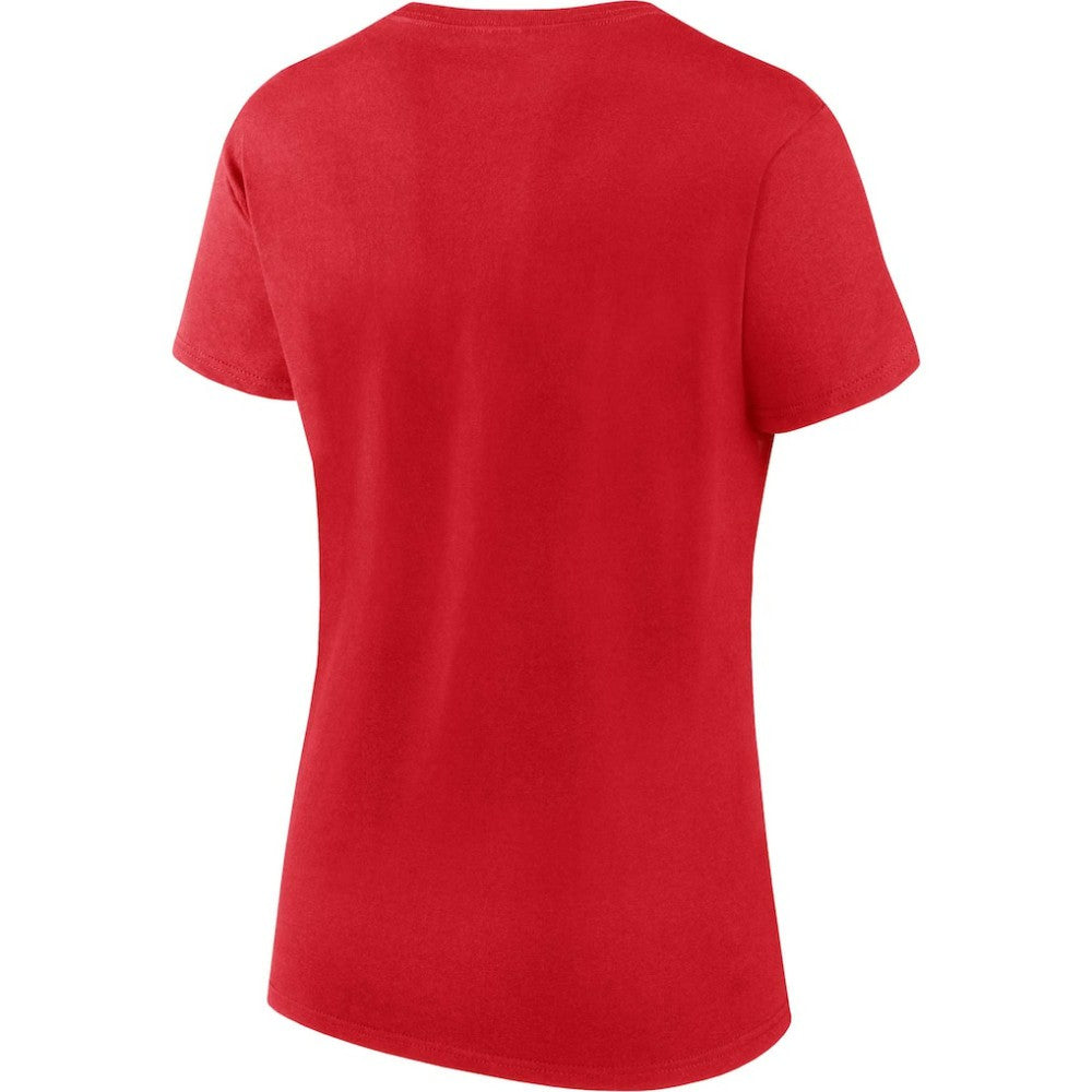 St. Louis Cardinals Women's Script T-Shirt & Shorts Combo Set - Red/Gray