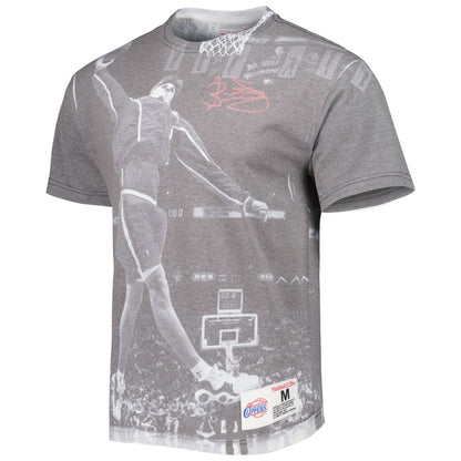 Brent Barry LA Clippers Above The Rim T-Shirt - Heather Gray | Mitchell & Ness discount