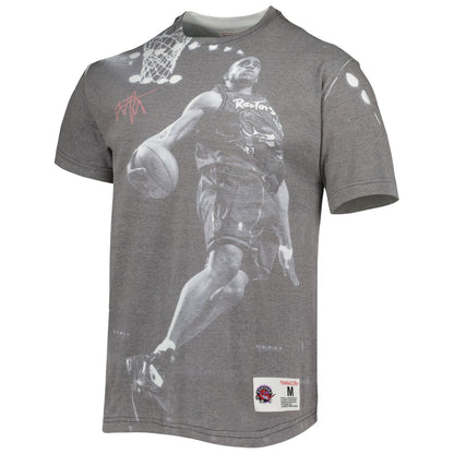 Vince Carter Toronto Raptors Above The Rim T-Shirt - Heather Gray | Mitchell & Ness discount