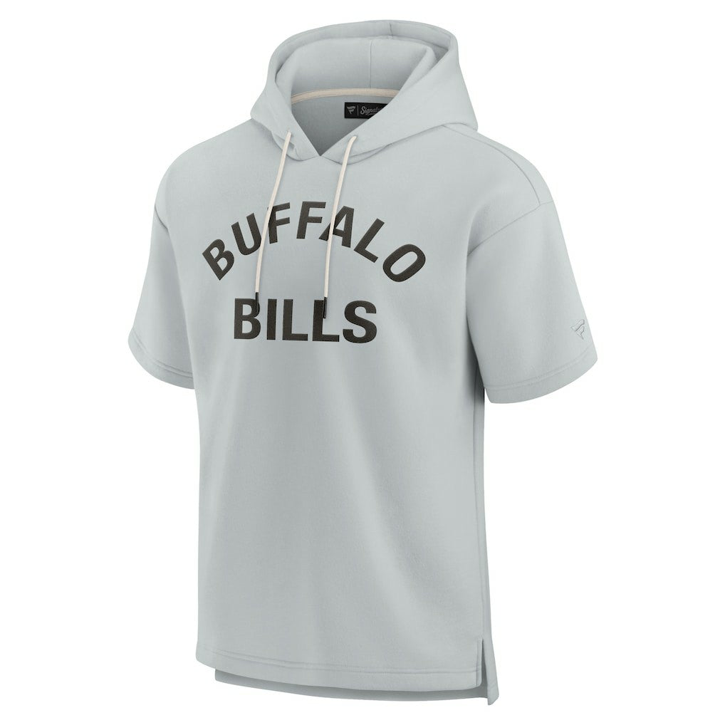 Buffalo Bills Unisex Elements Super Soft Fleece Short Sleeve Pullover Hoodie - Gray online
