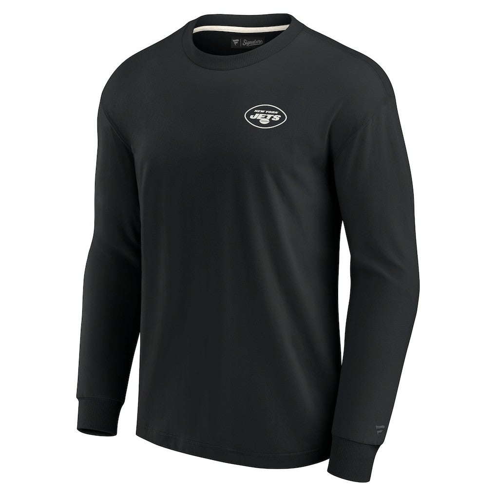 New York Jets Unisex Elements Super Soft Long Sleeve T-Shirt - Black sale