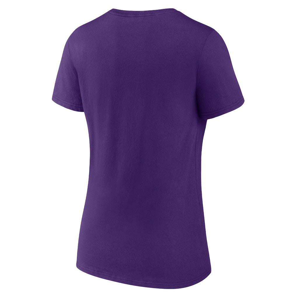 Minnesota Vikings Women's Primary Play V-Neck T-Shirt - Purple sale
