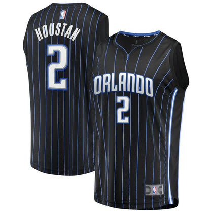 Caleb Houstan Orlando Magic Fast Break Replica Jersey - Icon Edition - Black | Fanatics cheap
