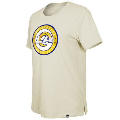 Los Angeles Rams New Era Women's 2023 NFL Draft T-Shirt - Cream for sale