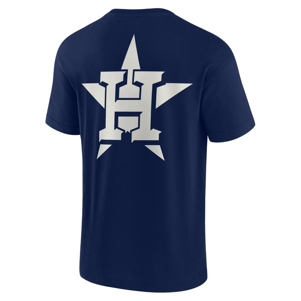 Houston Astros Unisex Elements Super Soft Short Sleeve T-Shirt - Navy