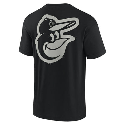Baltimore Orioles Unisex Elements Super Soft Short Sleeve T-Shirt - Black
