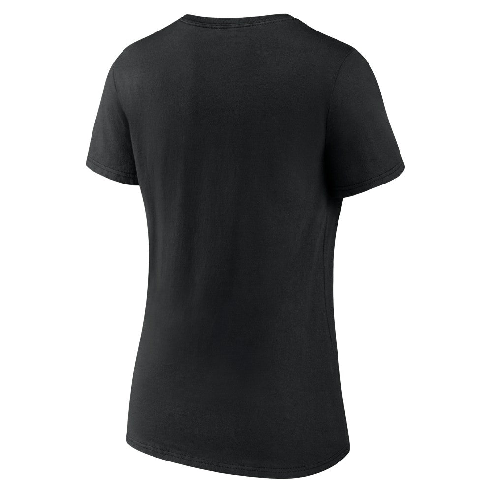 Houston Astros Women's Rough Diamond V-Neck T-Shirt - Black