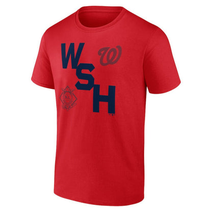 Washington Nationals Record Shattered T-Shirt - Red