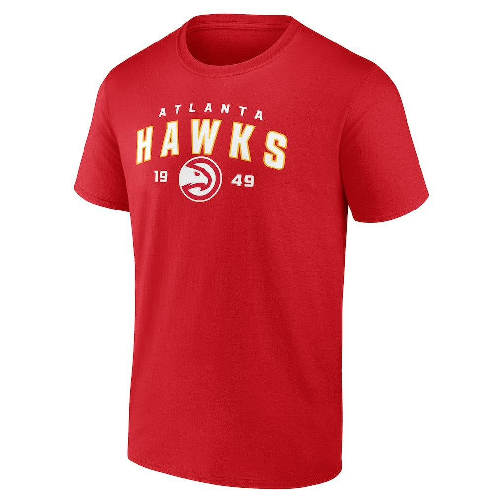 Atlanta Hawks Rebel Logo T-Shirt - Red cheap