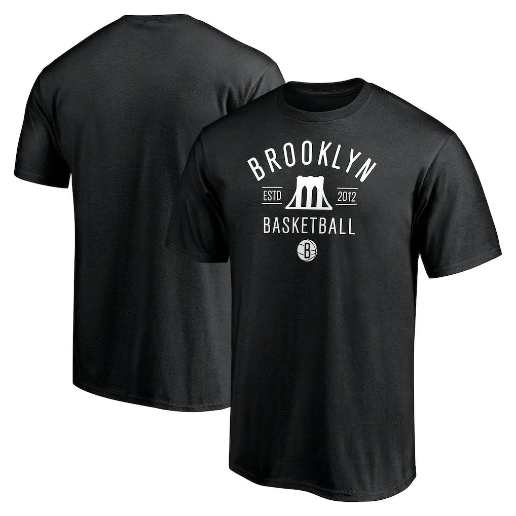 Brooklyn Nets Push Ahead T-Shirt - Black shop