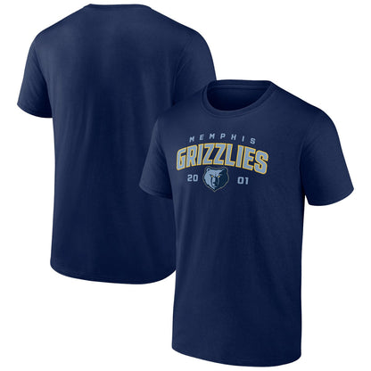 Memphis Grizzlies Rebel Logo T-Shirt - Navy sale