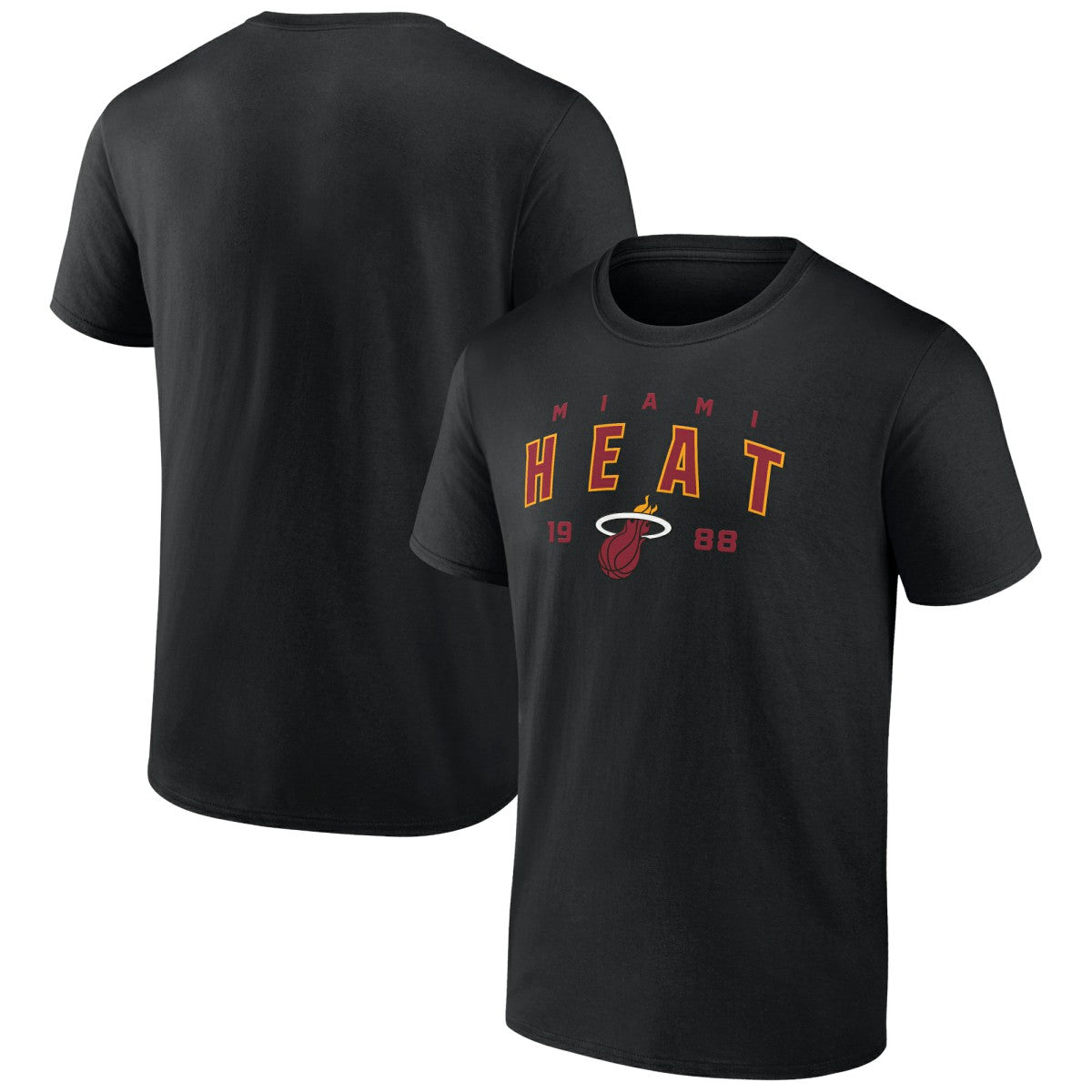Miami Heat Rebel Logo T-Shirt - Black discount