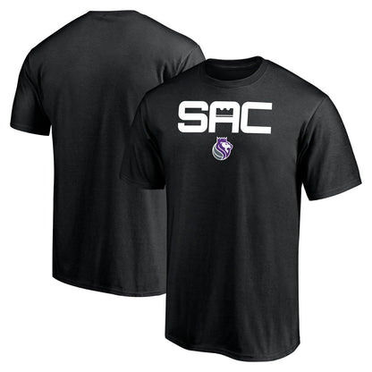 Sacramento Kings Push Ahead T-Shirt - Black discount