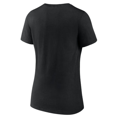 Women's Black Milwaukee Bucks Core Hometown V-Neck T-Shirt for sale
