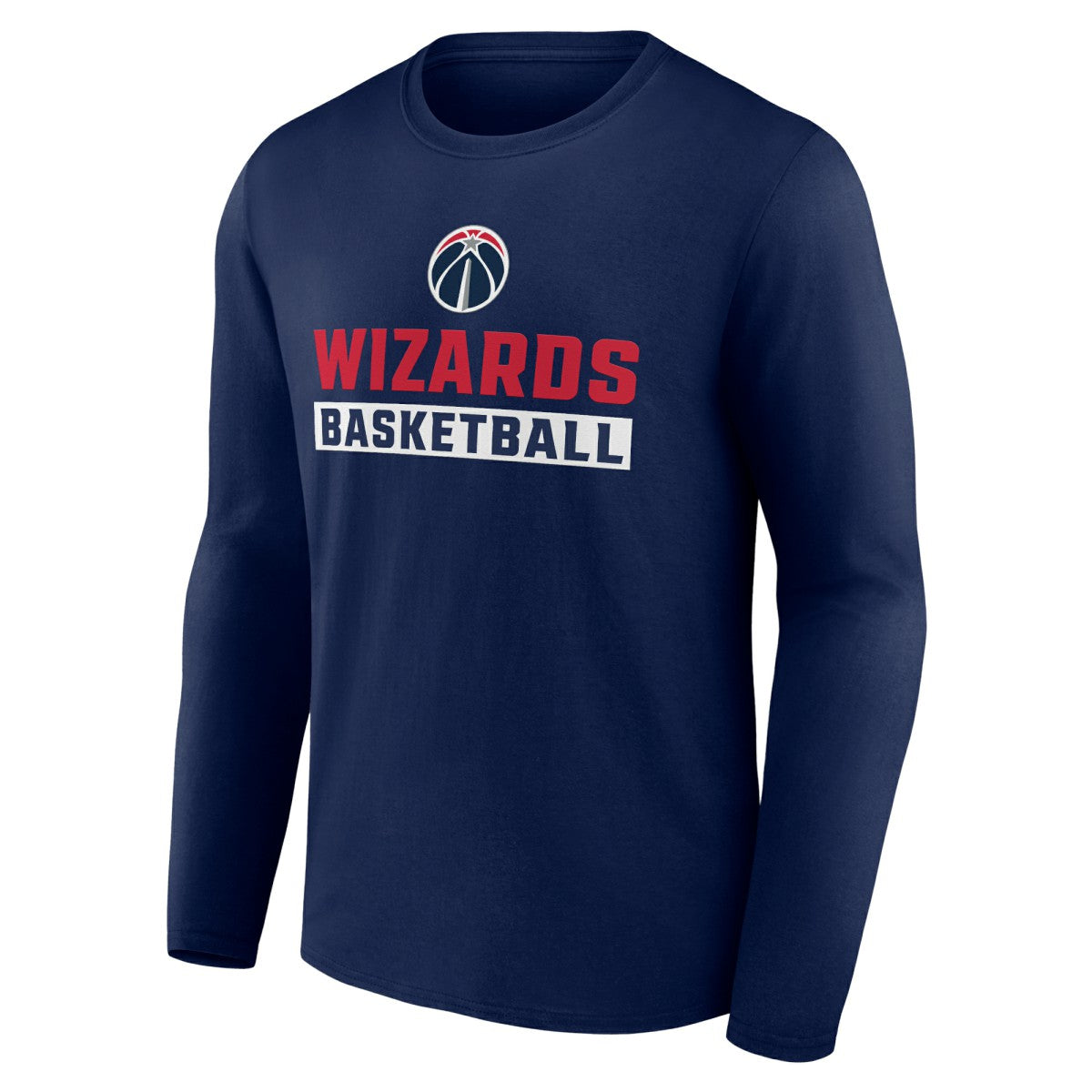 Washington Wizards Let's Go Long Sleeve T-Shirt - Navy online