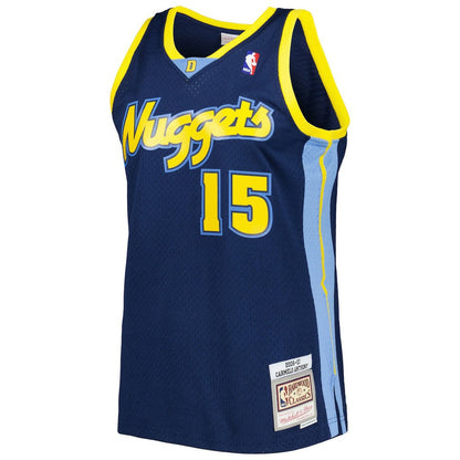 Carmelo Anthony Denver Nuggets Hardwood Classics Swingman Jersey sale - Navy | Mitchell & Ness outlet