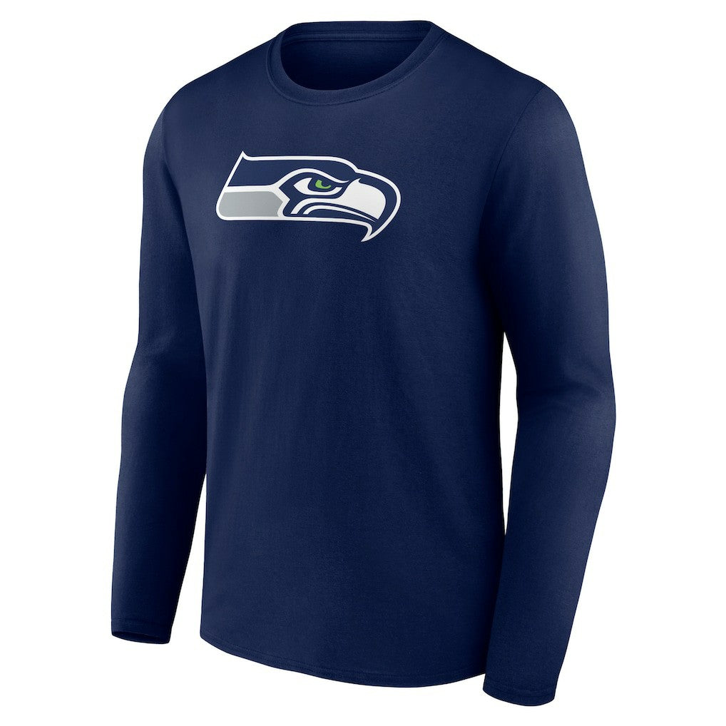 Seattle Seahawks Primary Team Logo Long Sleeve T-Shirt - College Navy online