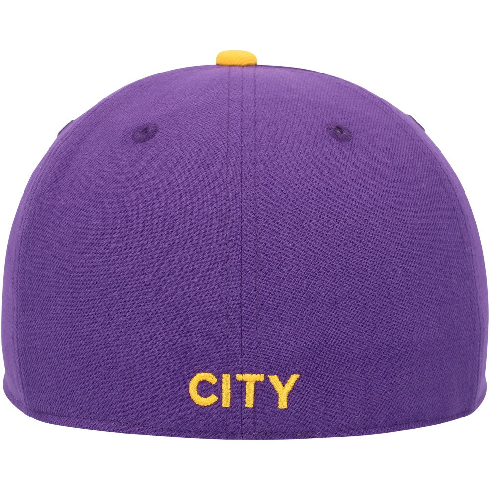 Manchester City America's Game Fitted Hat - Purple/Yellow outlet