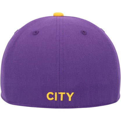 Manchester City America's Game Fitted Hat - Purple/Yellow outlet