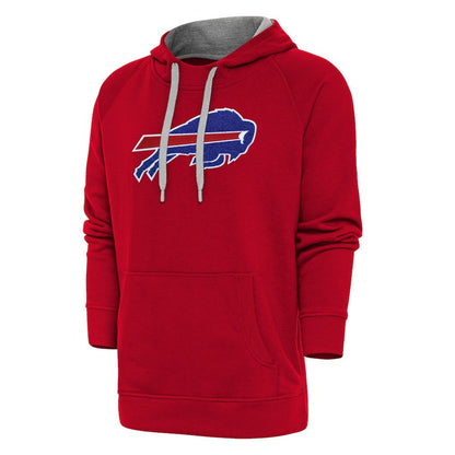 Buffalo Bills Antigua Victory Chenille Pullover Hoodie - Red sale