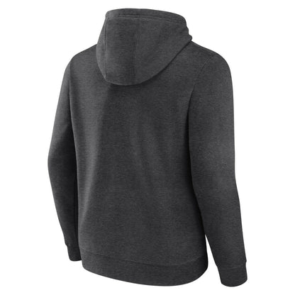 Los Angeles Chargers Primary Team Logo Fitted Pullover Hoodie - Charcoal sale