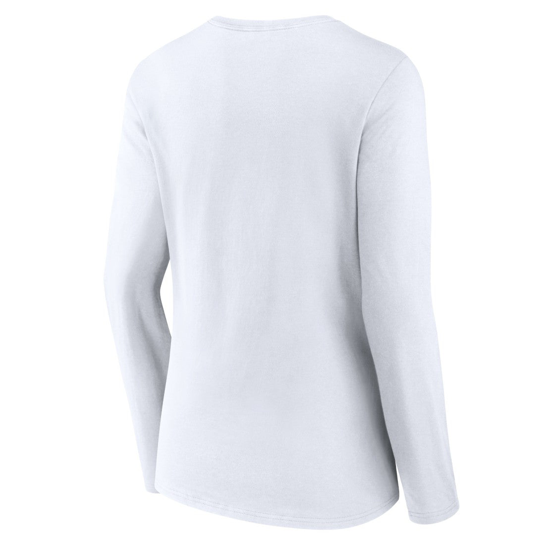 Seattle Seahawks Women's Logo Team Lockup Long Sleeve V-Neck T-Shirt - White cheap
